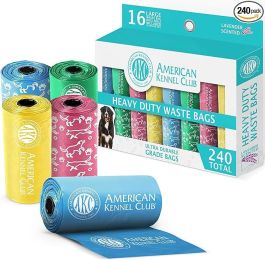 AKC Dog Poop Bags Leak Proof Pet Waste